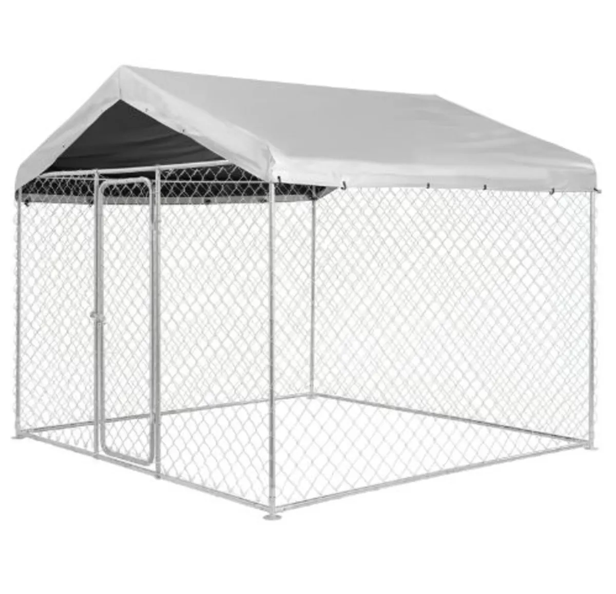 Outdoor Dog Kennel, 2.3 x 2.3 x 2.15 m Large Dog - Image 4