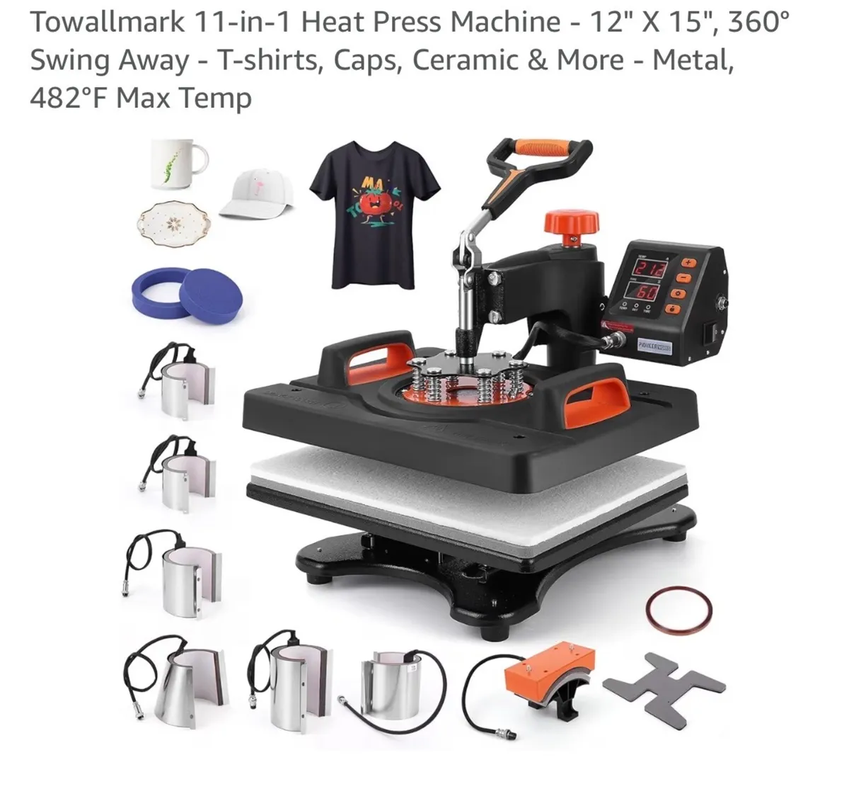 Heat press 11 in 1 - Image 1