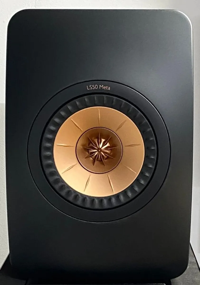 KEF LS50 Meta Speakers (Mint Condition) - Image 1