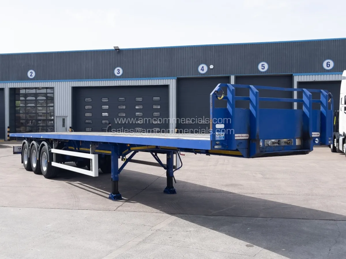 2014 MONTRACON FLATBED TRAILER - Image 1