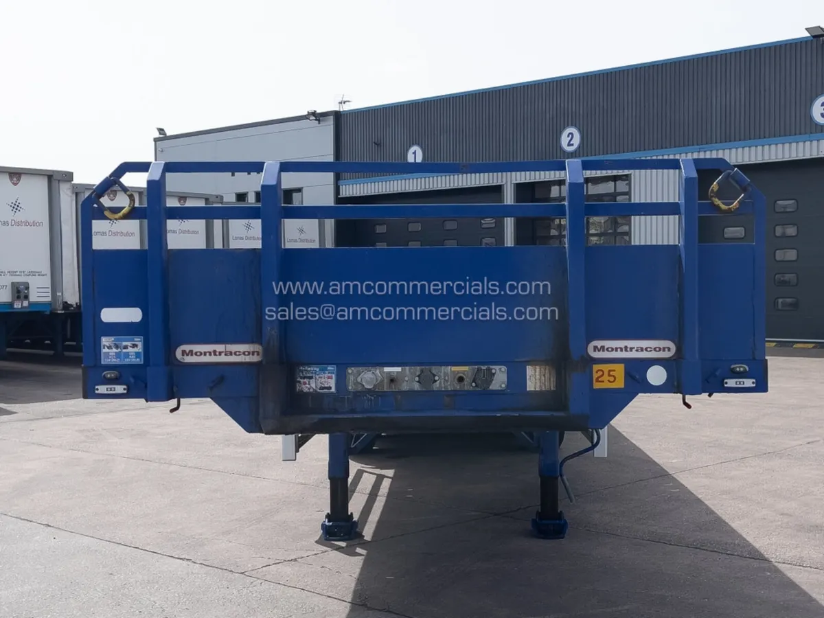 2014 MONTRACON FLATBED TRAILER - Image 2