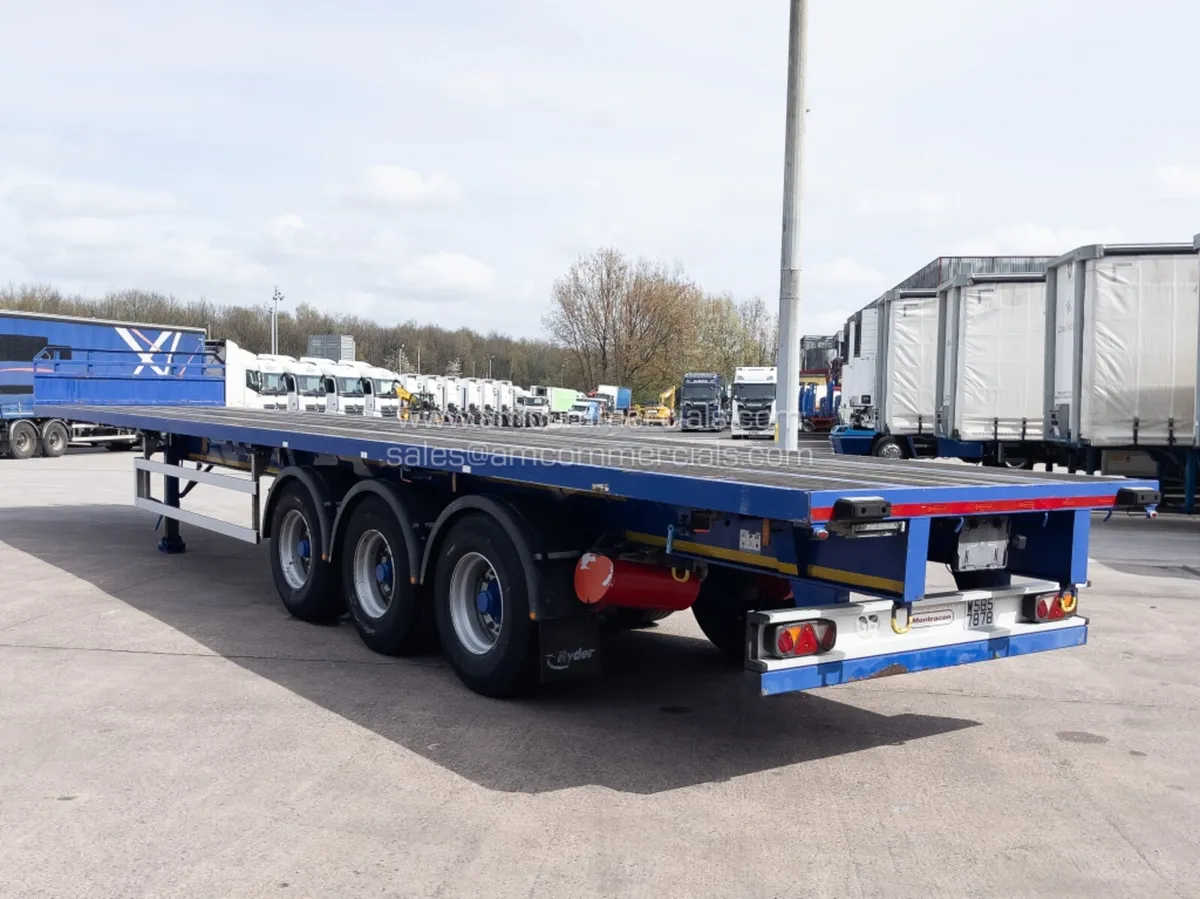 2014 MONTRACON FLATBED TRAILER - Image 4