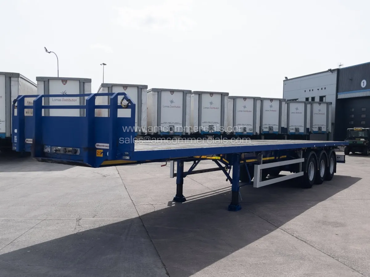 2014 MONTRACON FLATBED TRAILER - Image 3