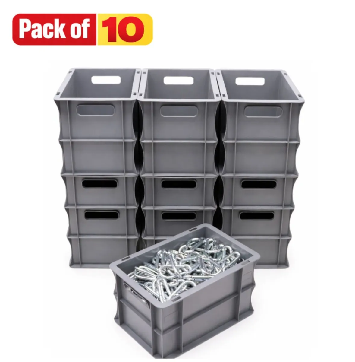 Offer on 10x - new 7L closed storage boxes - Image 1