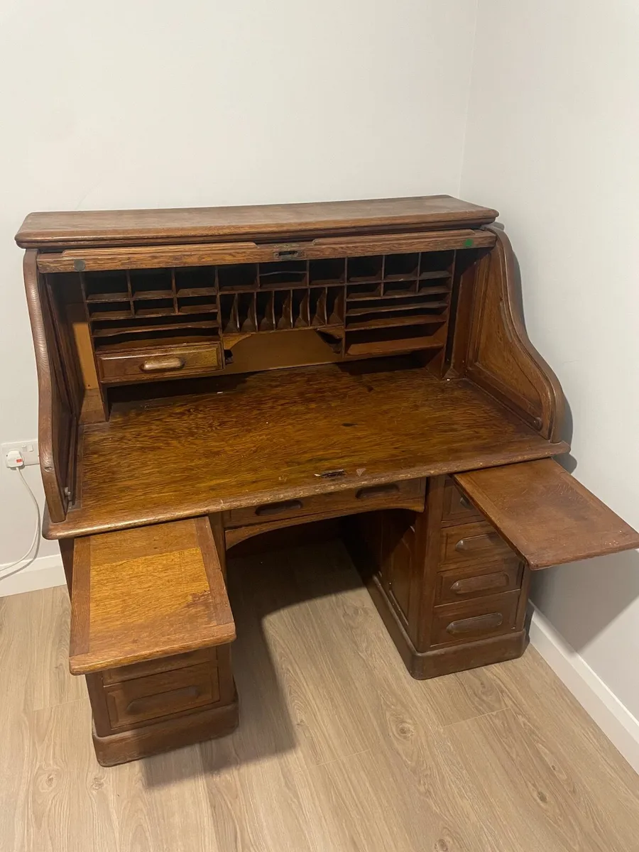 Roll Top Desk - Image 4