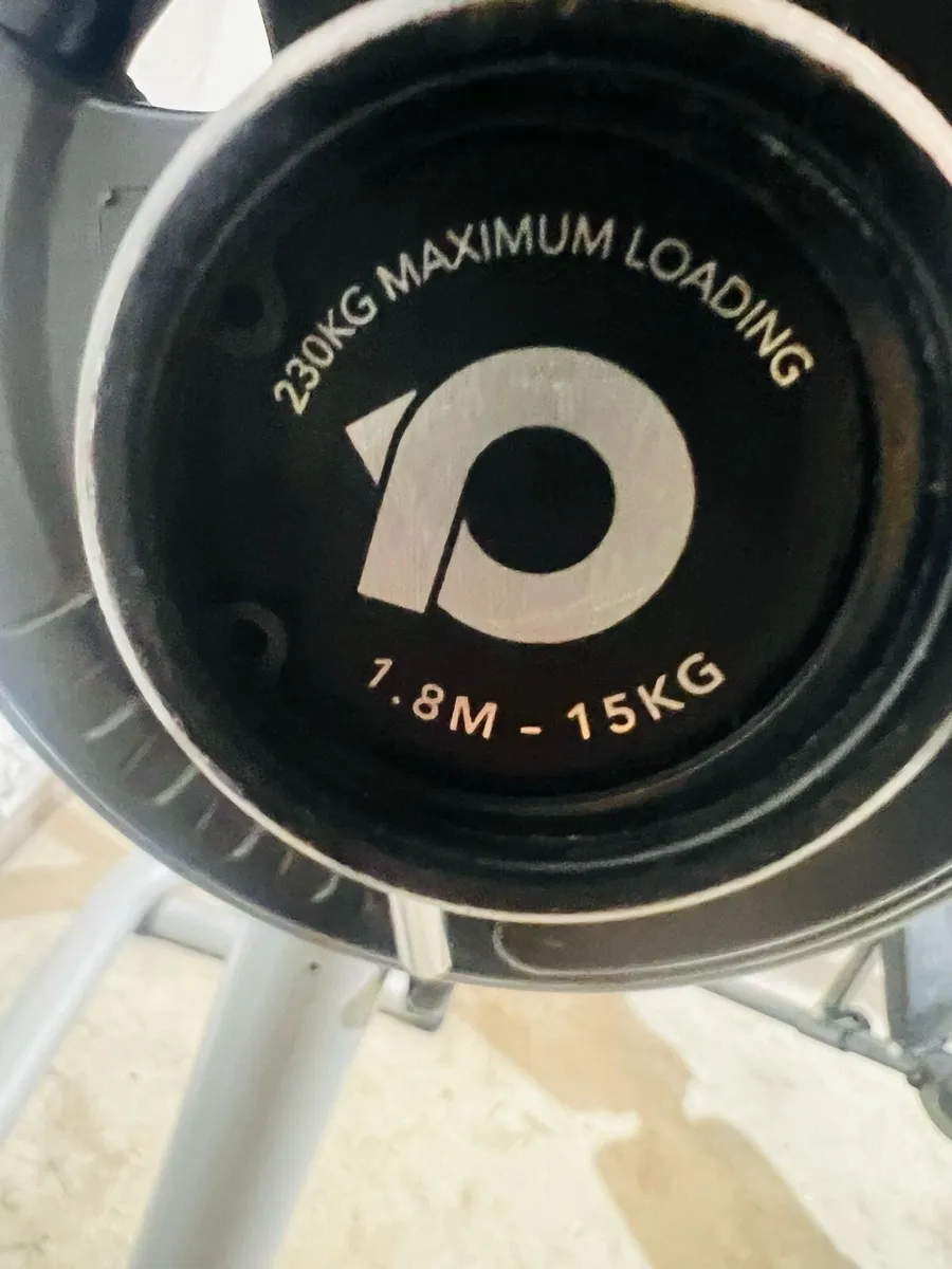 80KG OLYMPIC WEIGHTS WITH BATTERY RACK BENCH - Image 3