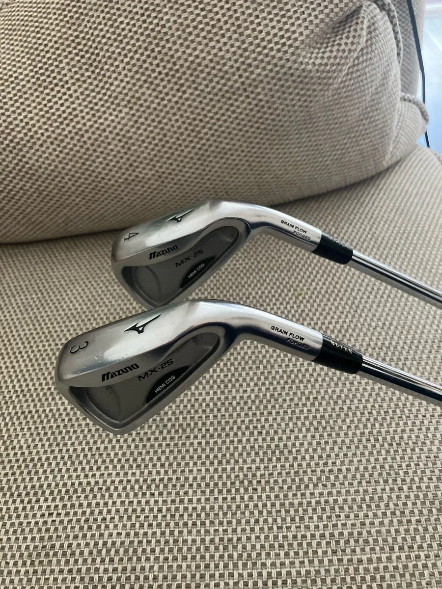 Mizuno mx25 3 and 4 iron reg shaft great condition - Image 2