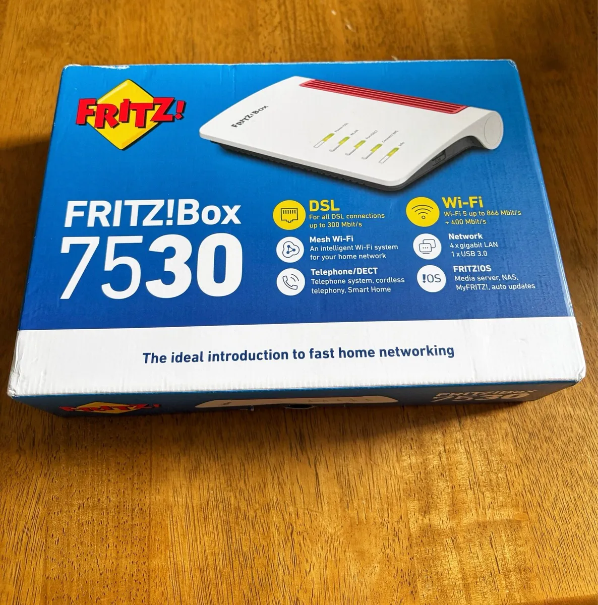 AVM FRITZ!Box 7530 AC+N Router Modem Internet - Image 1