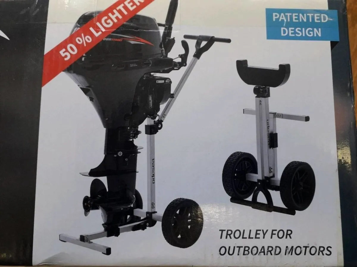 New, unused, ODESEA TX-65 Outboard Trollies - Image 1