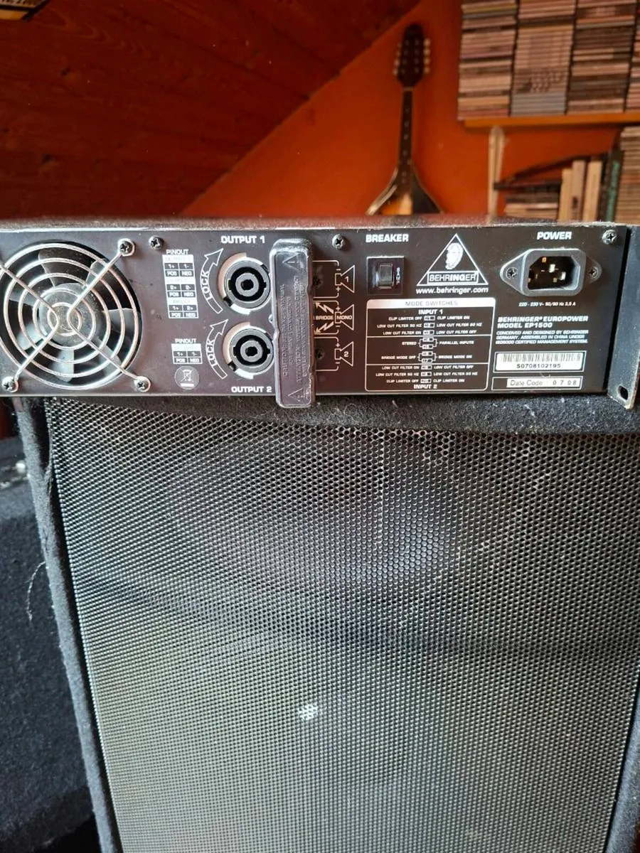 Behringer power amp - Image 4