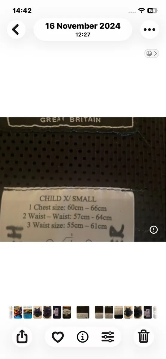 Child’s horse riding back support - Image 2