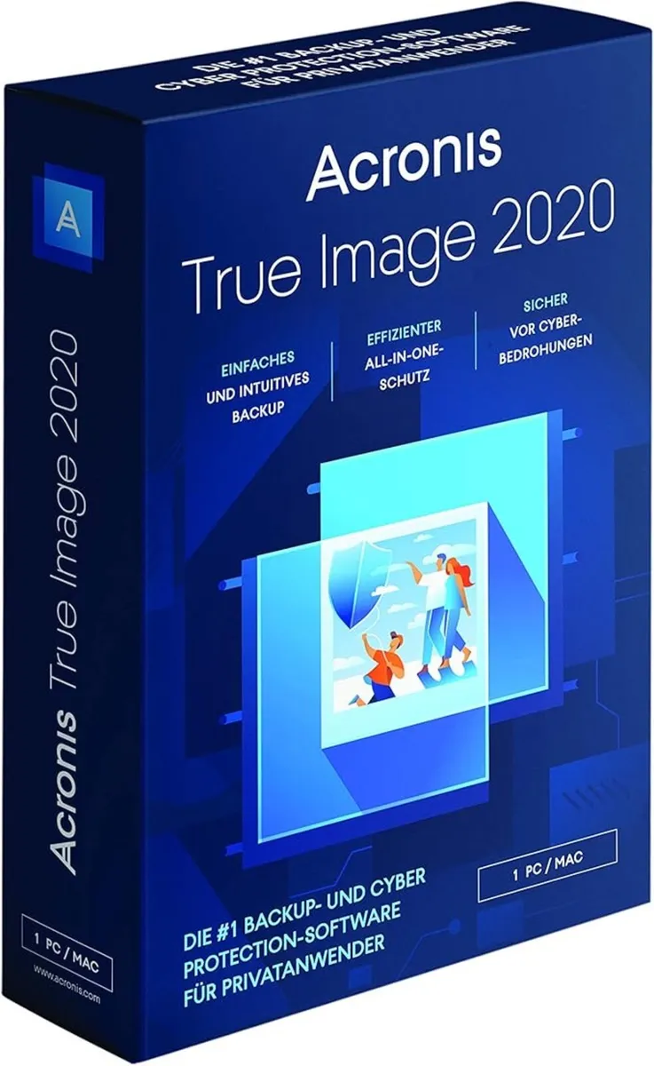 Acronis True Image 2020 Backup Full - 1 PC Apple - Image 4