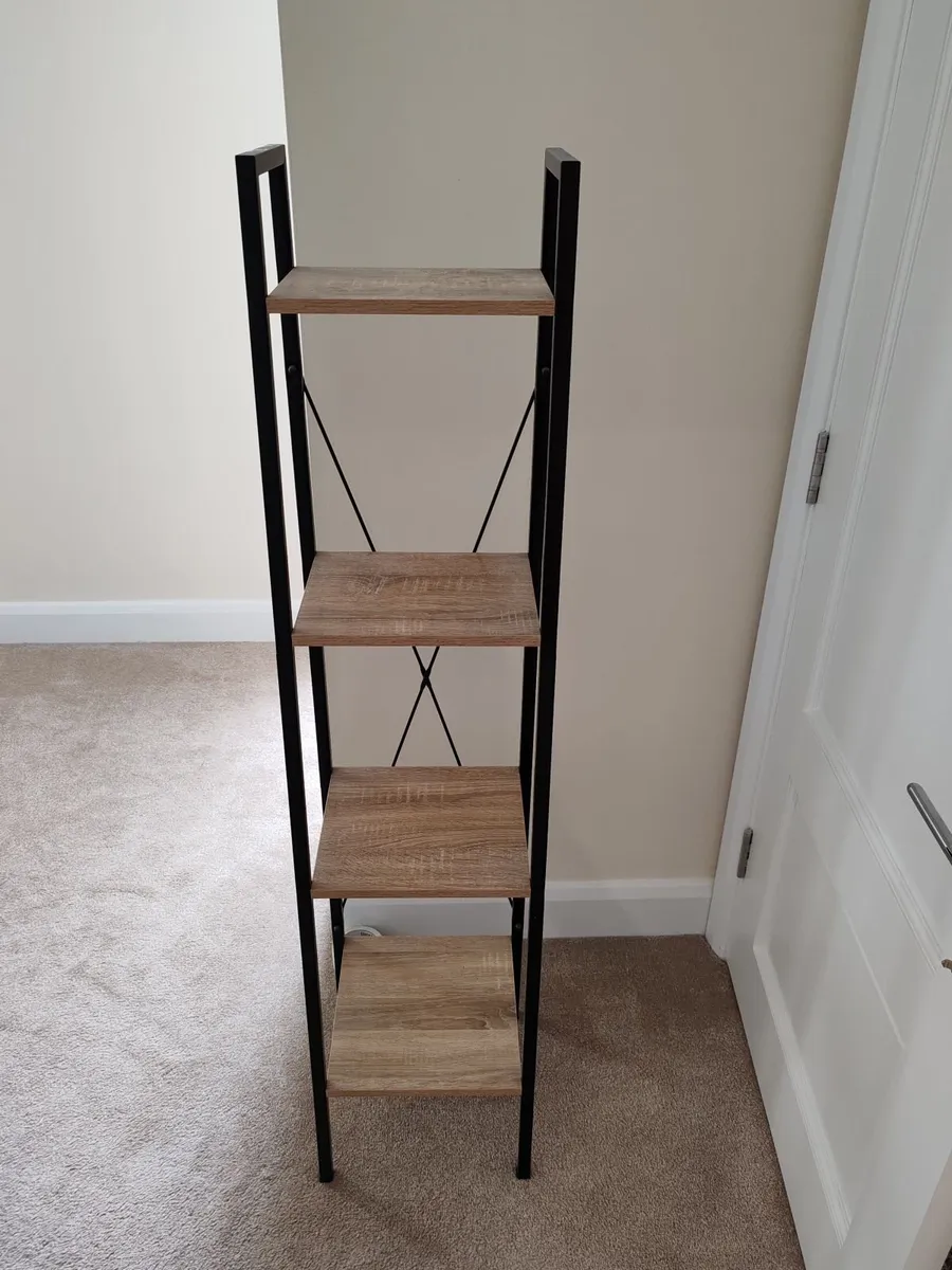4 tiered shelf unit - Image 1