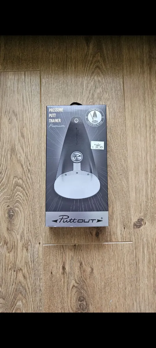 Golf Putting Mat & Pressure Put Trainer- as new - Image 2