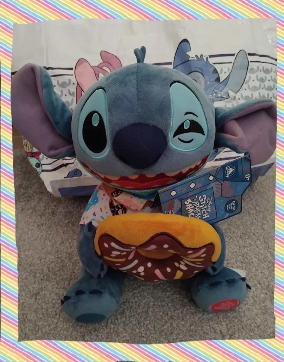 Disney Stitch Bundle 35 items Alarm Clock, bags et - Image 2