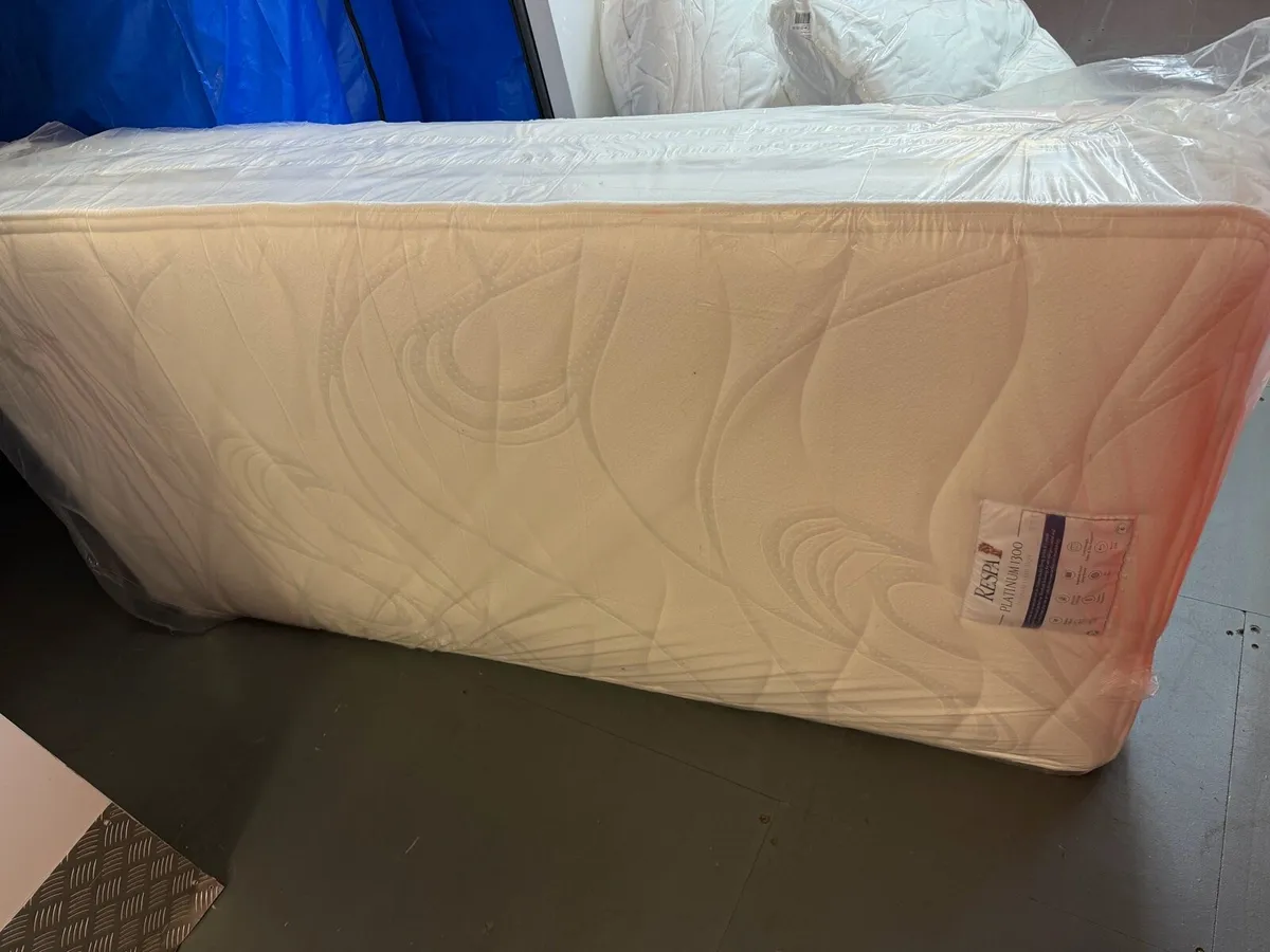 4 x New Single Respa 1300 Pocket Sprung 3FT - Image 3