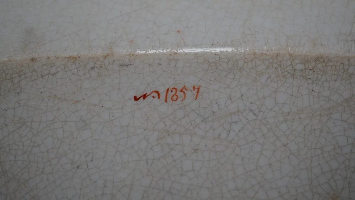 Antique Minton Oval Platter - Image 3