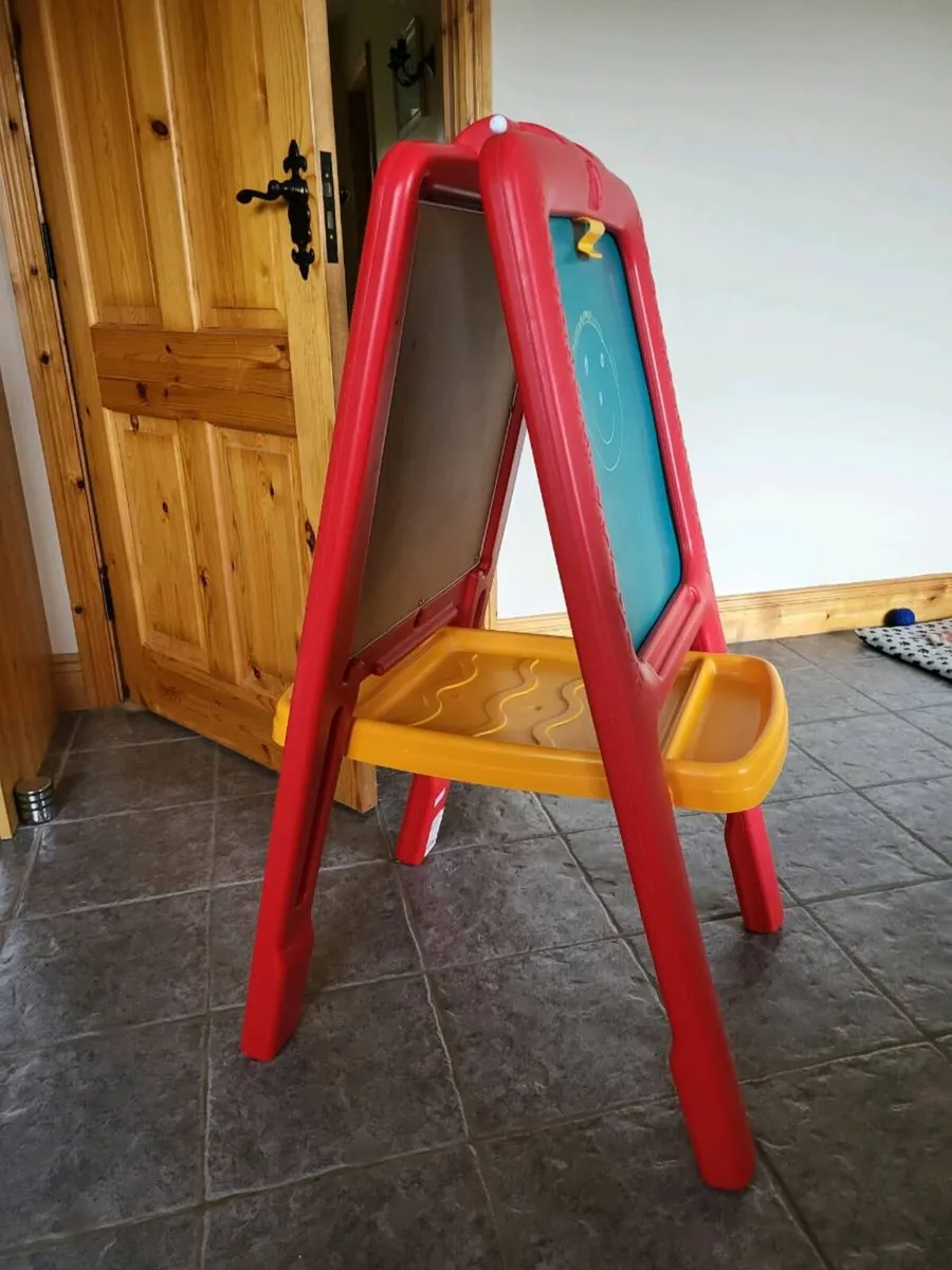 2 in 1 chalkboard and magnetic whiteboard - Image 3