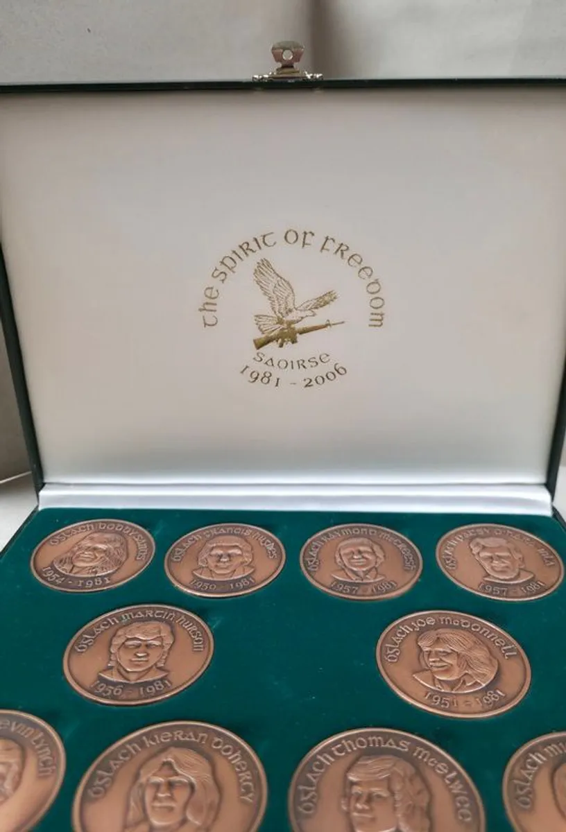 Irish Hunger Strike 25th Anniversary Medal Set | Limited Edition - Image 2