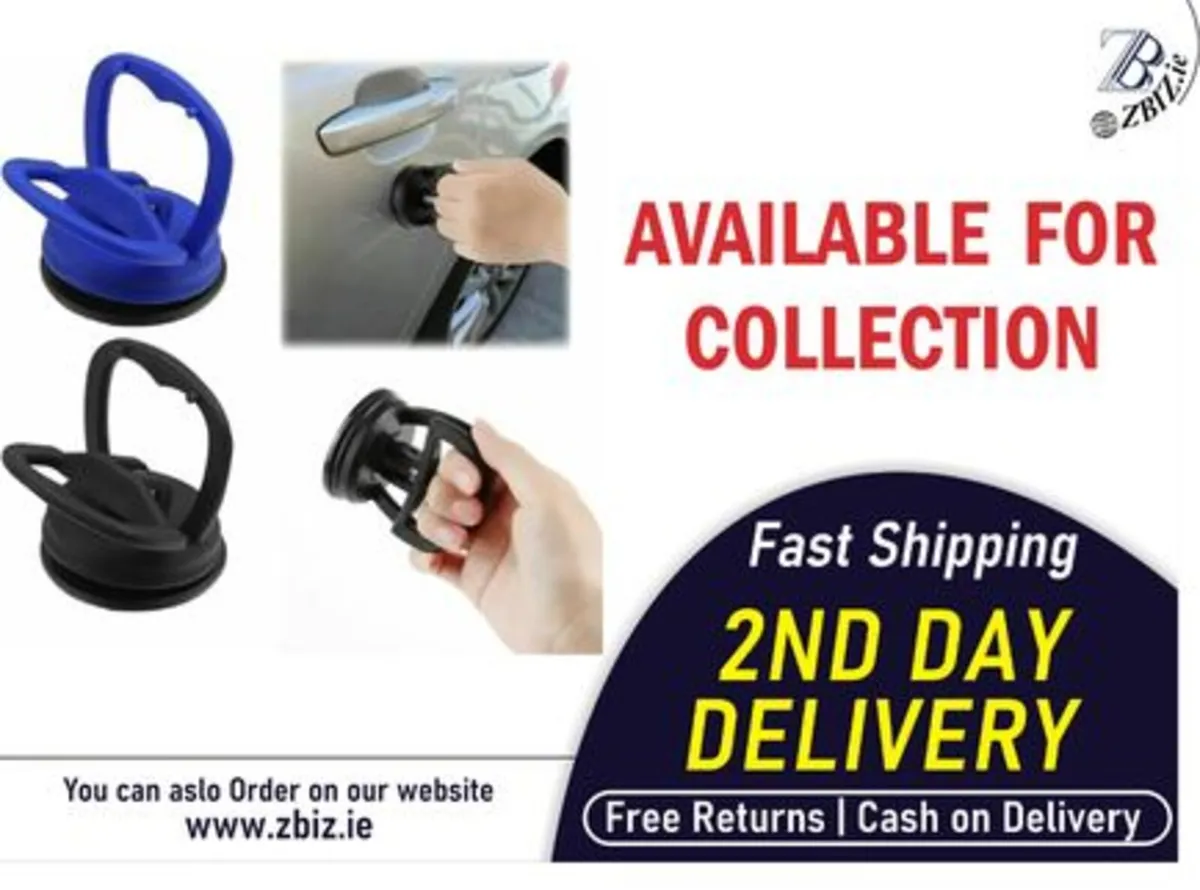Car Dent Puller Repair Kit with Suction Cups - Image 1