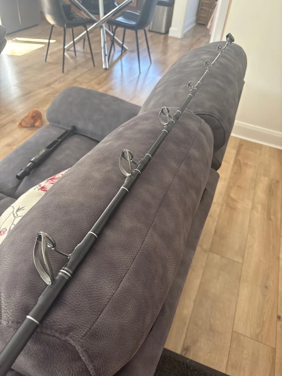 Never used big game sea boat rod - Image 4