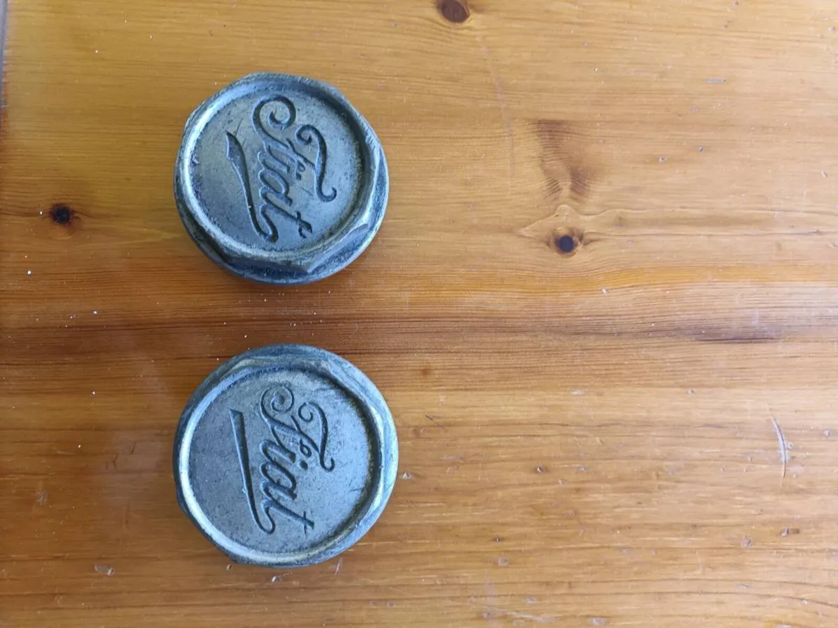Fiat Vintage Hubcaps - Image 1