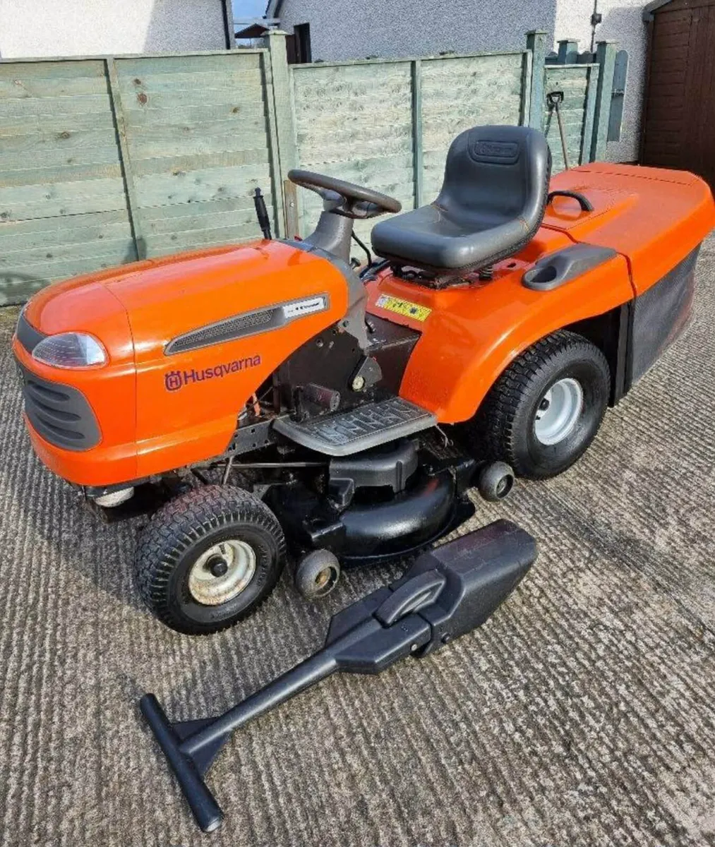 Husqvarna Ride on lawnmower - Image 1