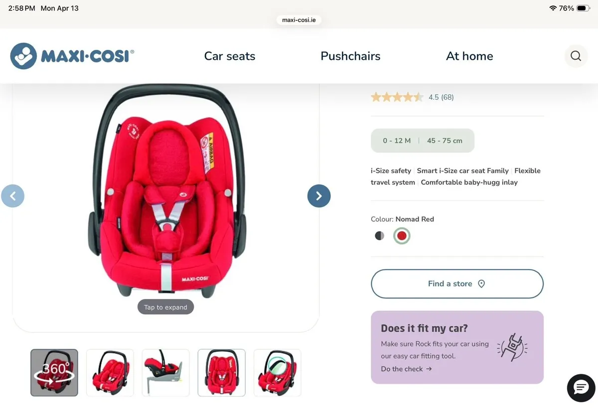 Maxi-Cosi Infant car seat - Image 1