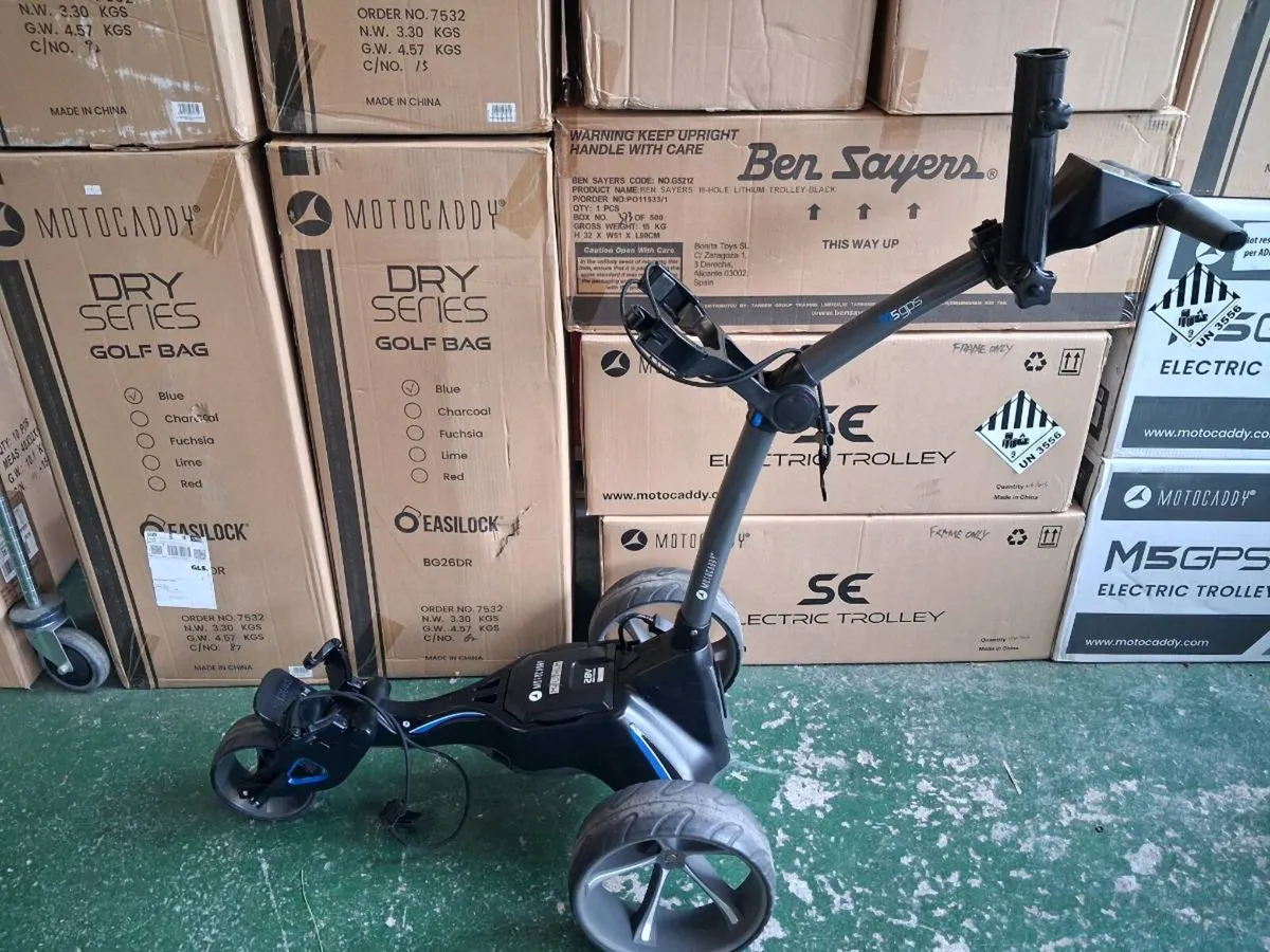 Motocaddy GPS Premium model at Golf Concepts - Image 1