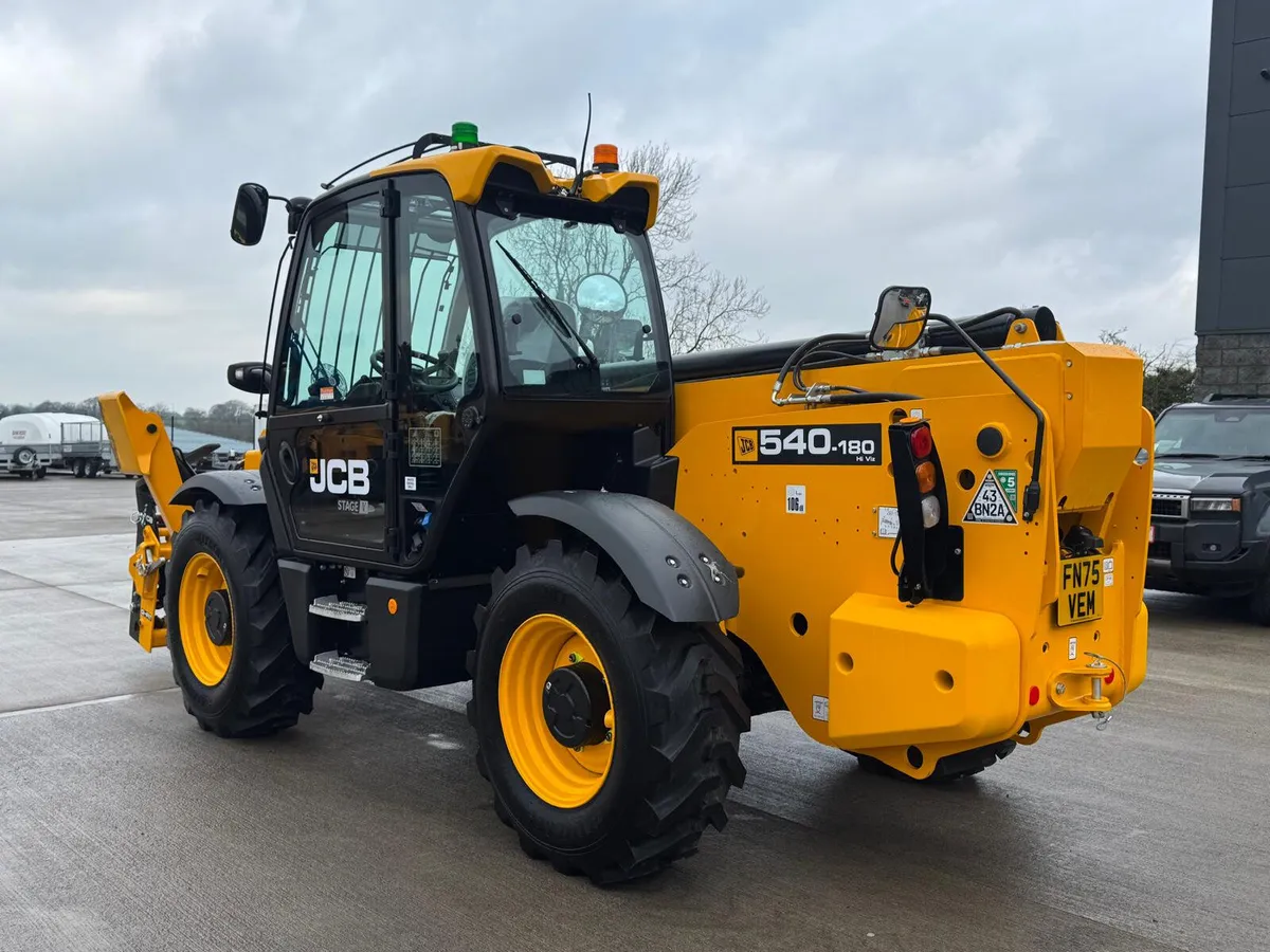 DEMO HOURS JCB 18M TELEHANDLER CHOICE - Image 3