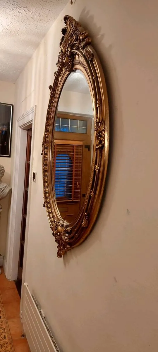 Very large French Rococo Mirror - Image 2