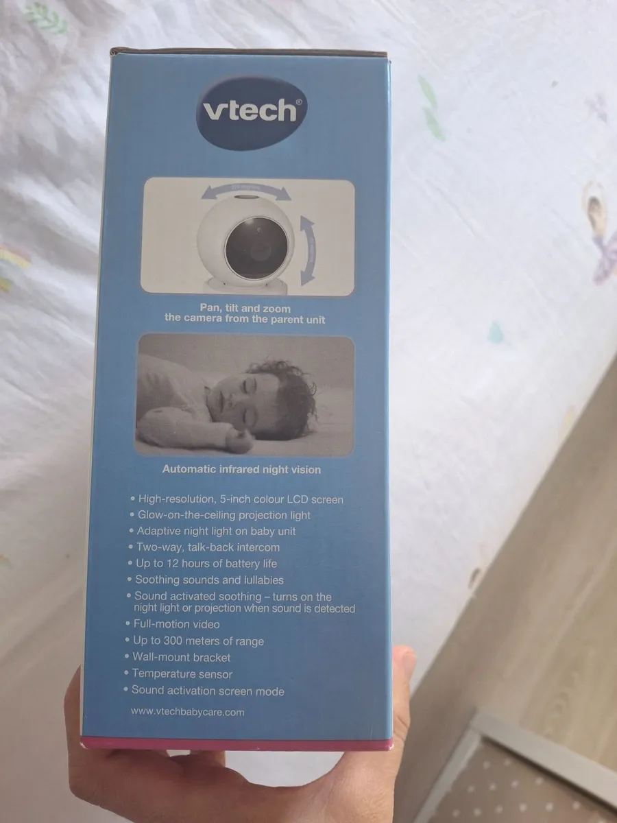 VTech VM5463 Star Projector Video Baby Monitor wit - Image 3