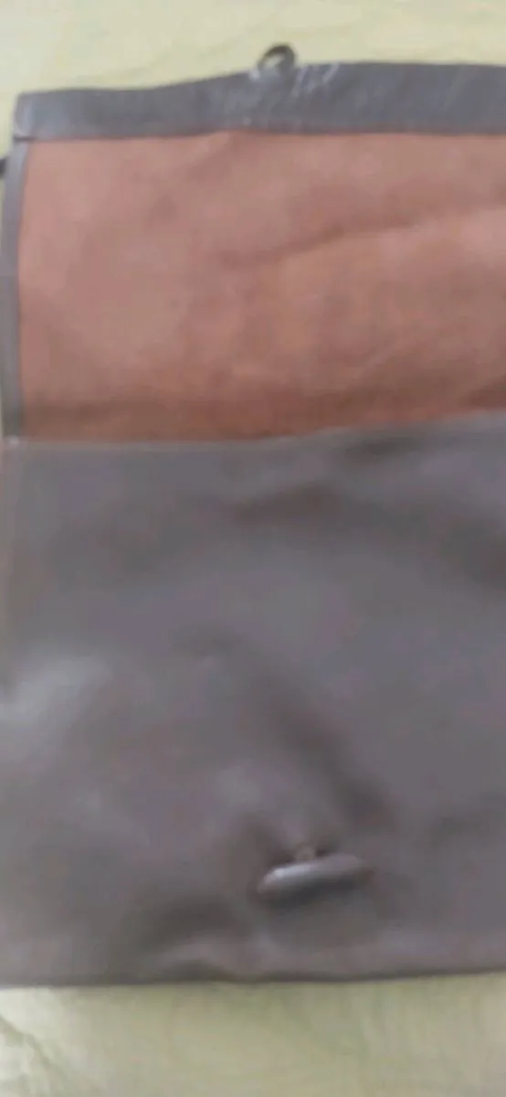 Brown Leather Handmade Shoulder Bag - Image 4