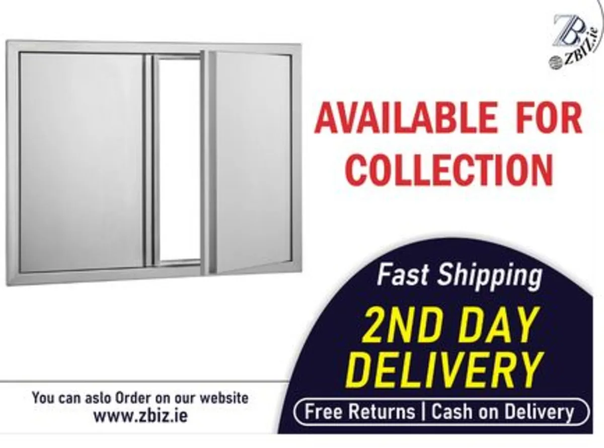 BBQ Access Door 787x609 mm Double Outdoor Kitchen - Image 1