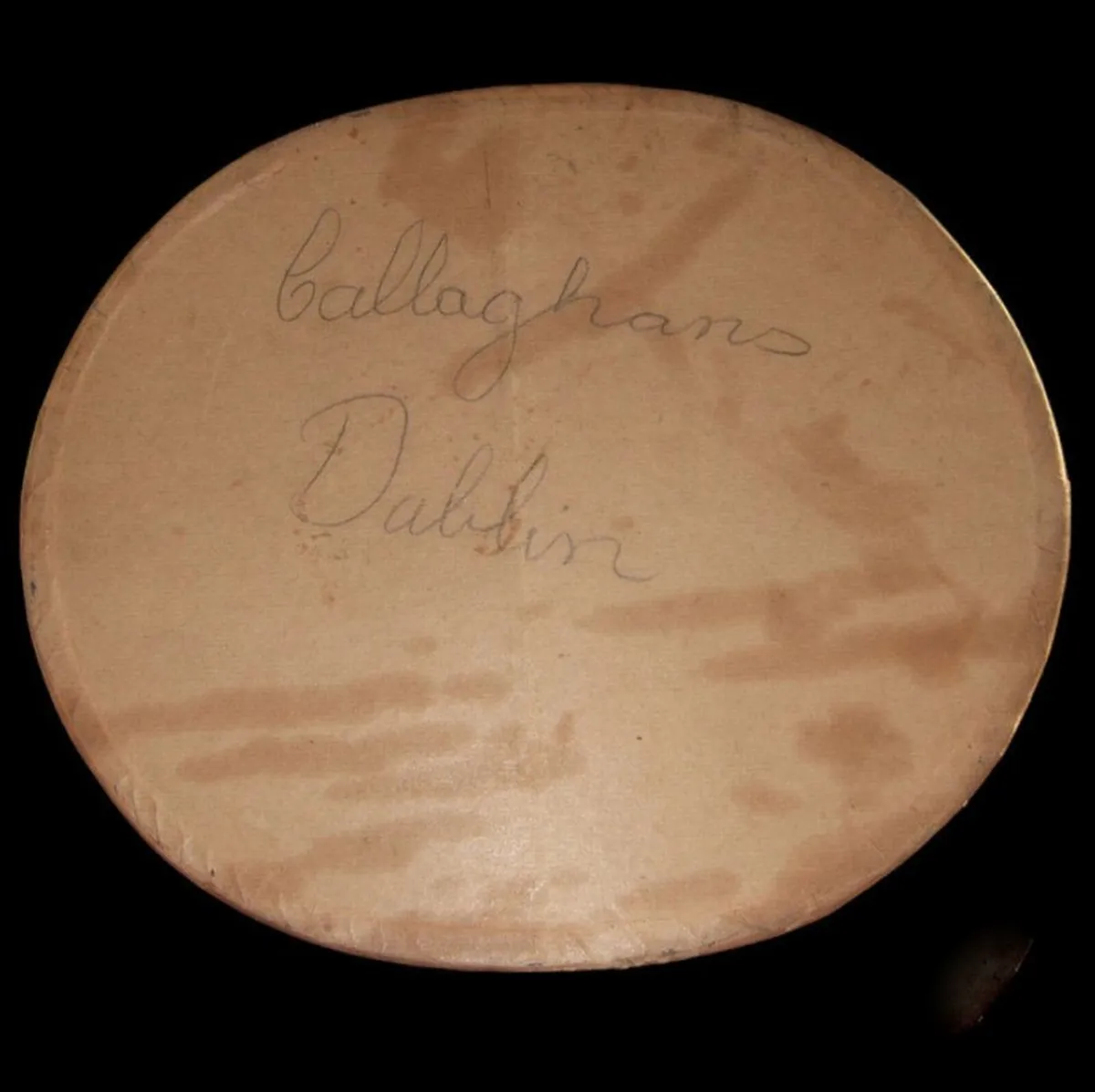 Vintage Bowler Hat and Box with Lid - Image 3