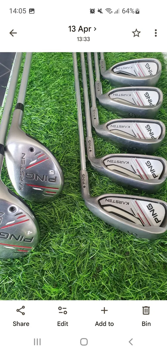 PING KARSTEN IRON & HYBRID COMBI  SET - Image 1
