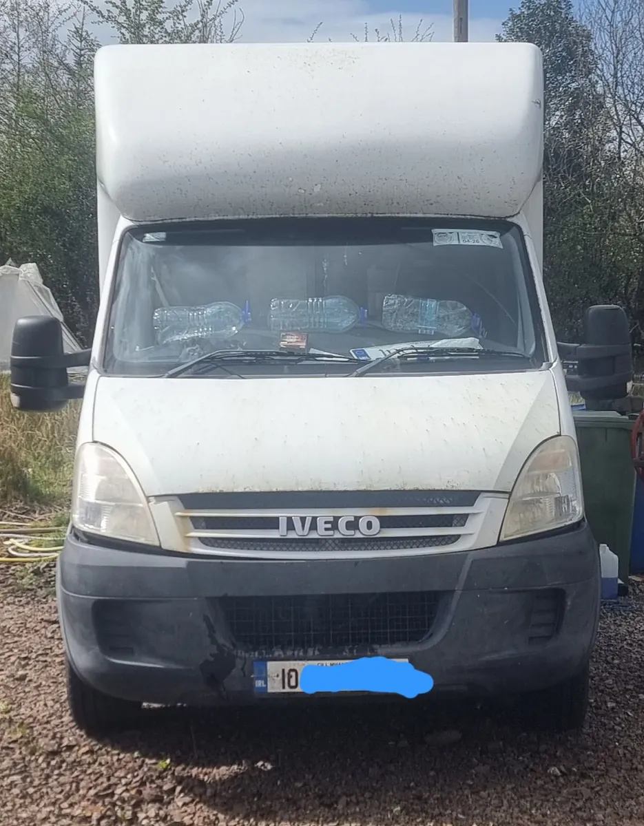 2010 Iveco Daily Luton Van for parts