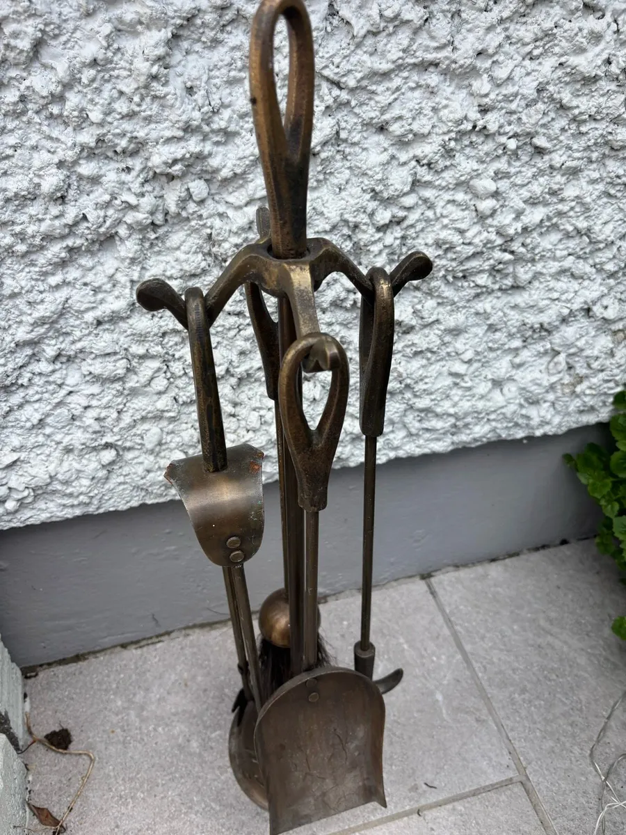 Brass Fender & Companion Set - Image 2