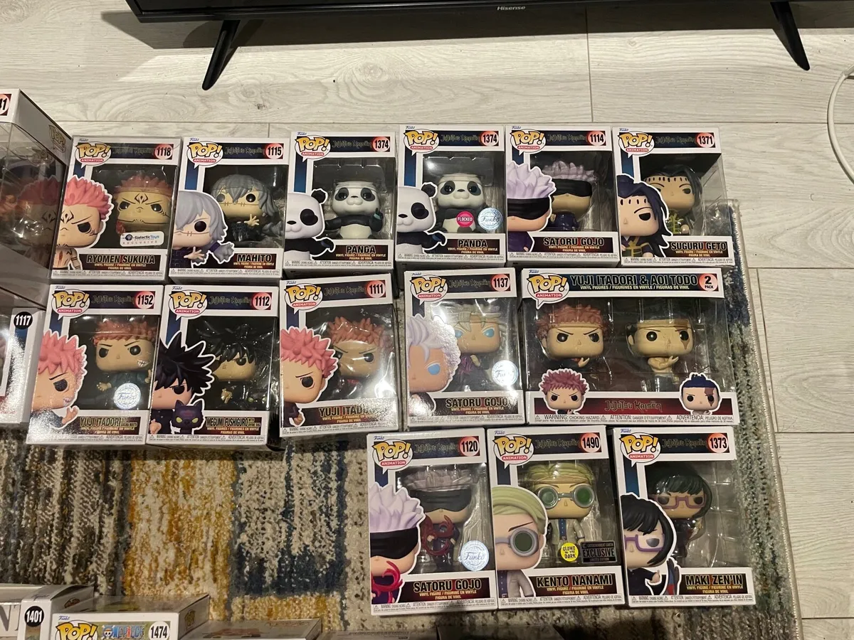 Funko Pop Bundle (Jujutsu Kaisen, One Piece etc) - Image 1