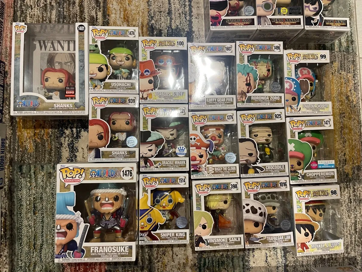 Funko Pop Bundle (Jujutsu Kaisen, One Piece etc) - Image 4