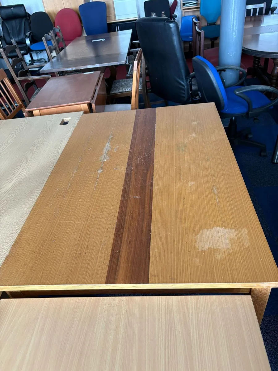 1200 Used Desk/Table - £35 + VAT - COLLECTION ONLY - Image 2