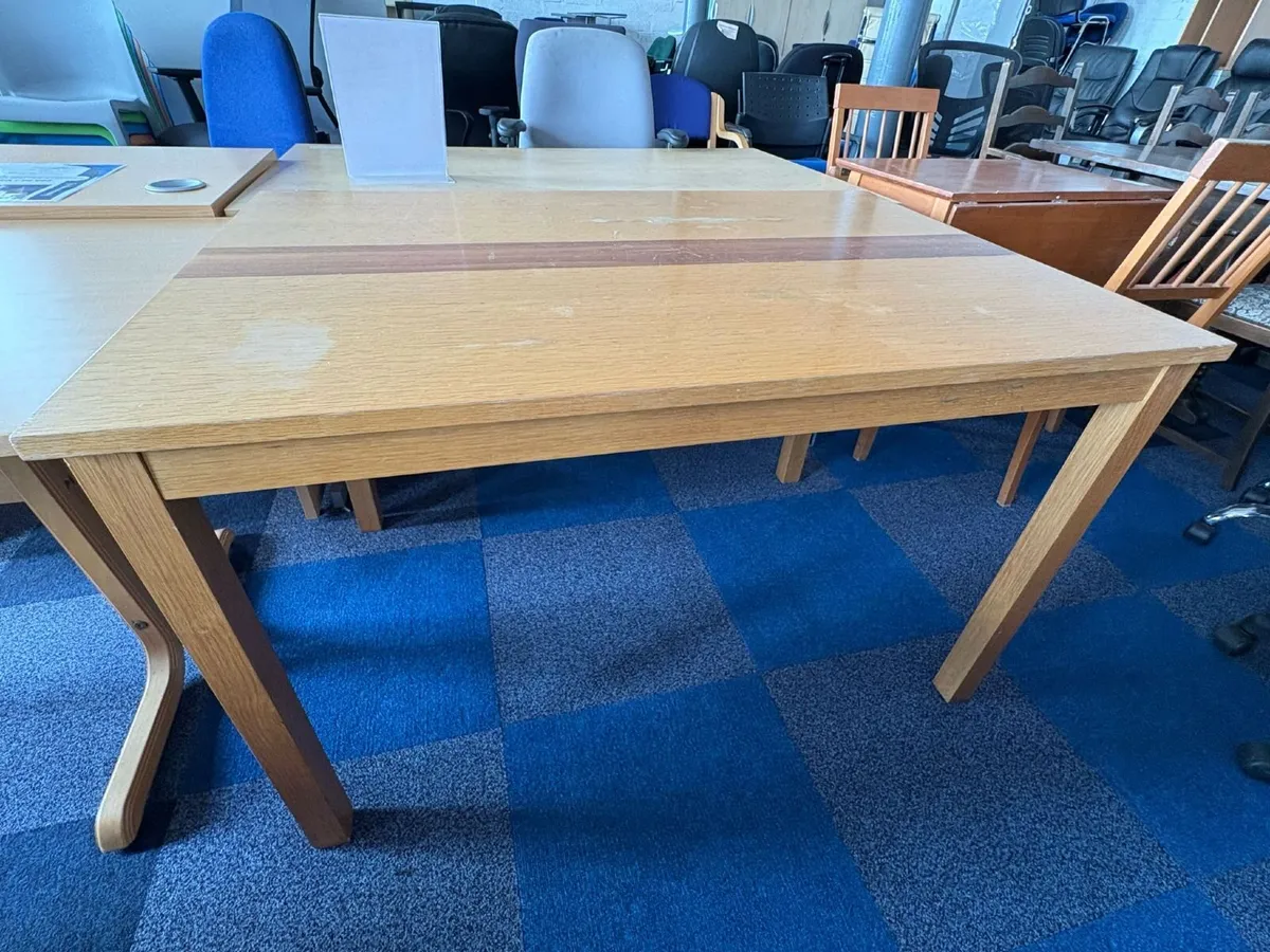 1200 Used Desk/Table - £35 + VAT - COLLECTION ONLY - Image 4