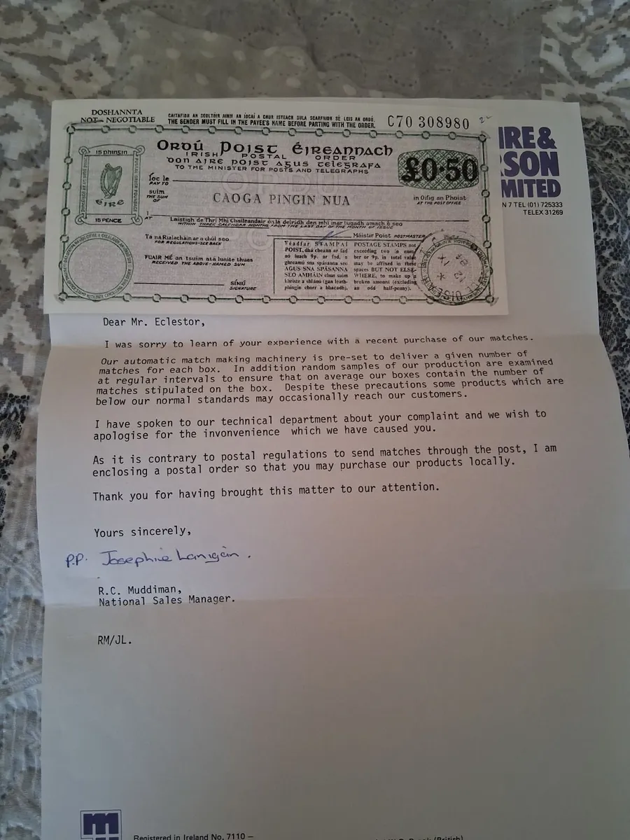 Postal order - Image 2