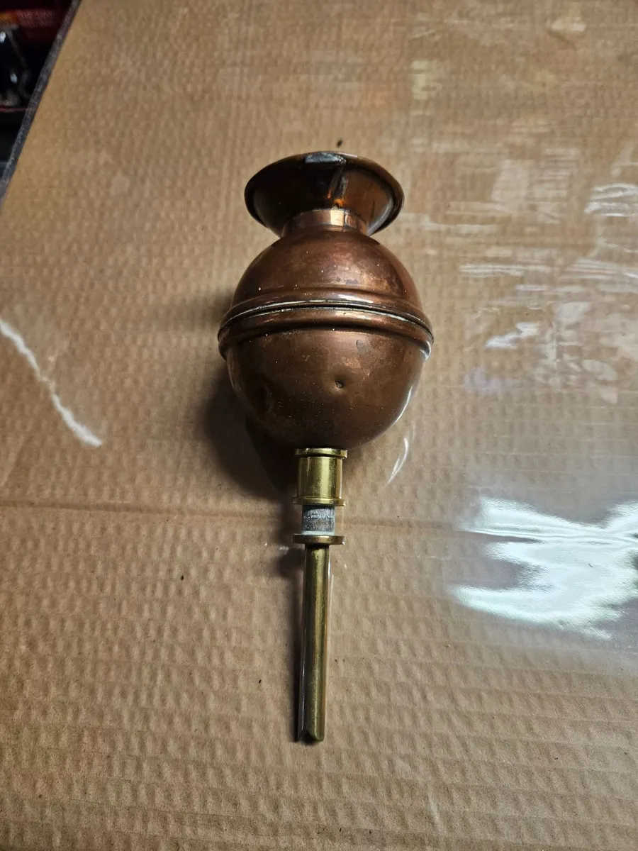 Vintage Copper Funnel - Image 1