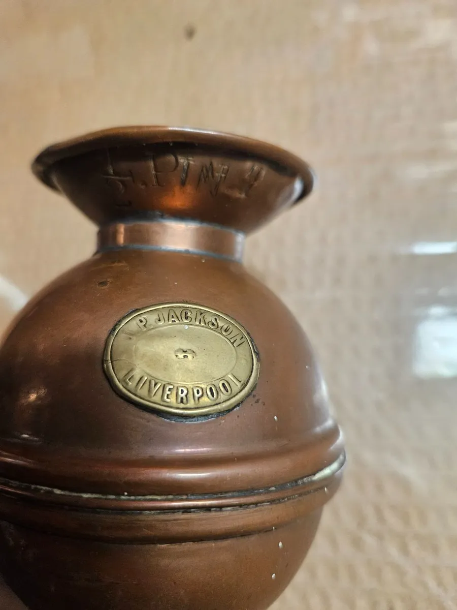 Vintage Copper Funnel - Image 3