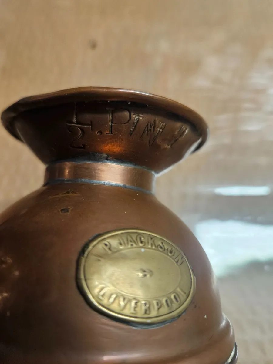 Vintage Copper Funnel - Image 2