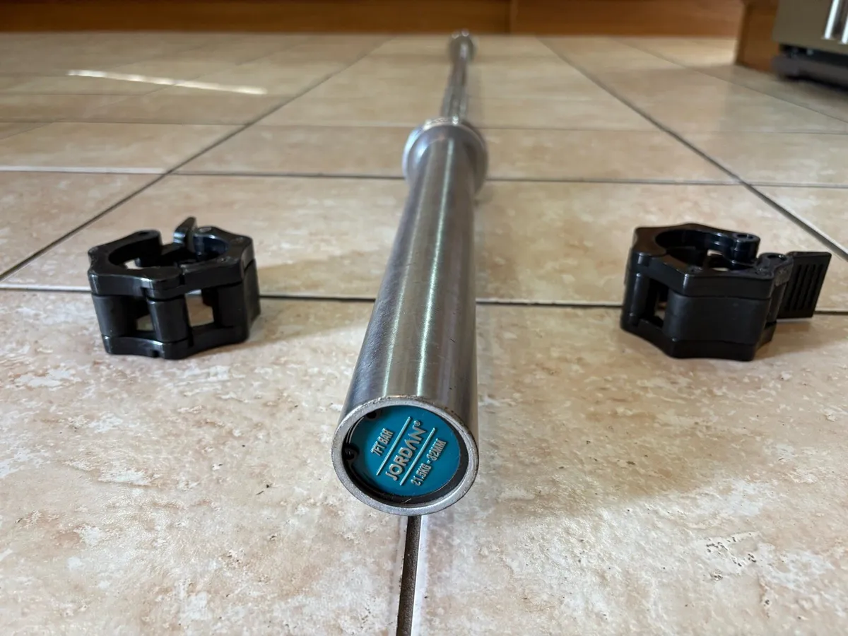 JORDAN PRO OLYMPIC BARBELL RATED TO 680KG!! CHEAP! - Image 2