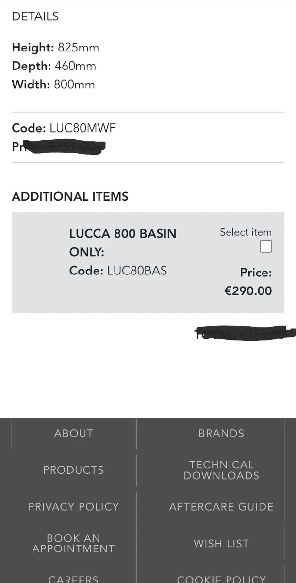 Bathroom Sink NEW - Image 2