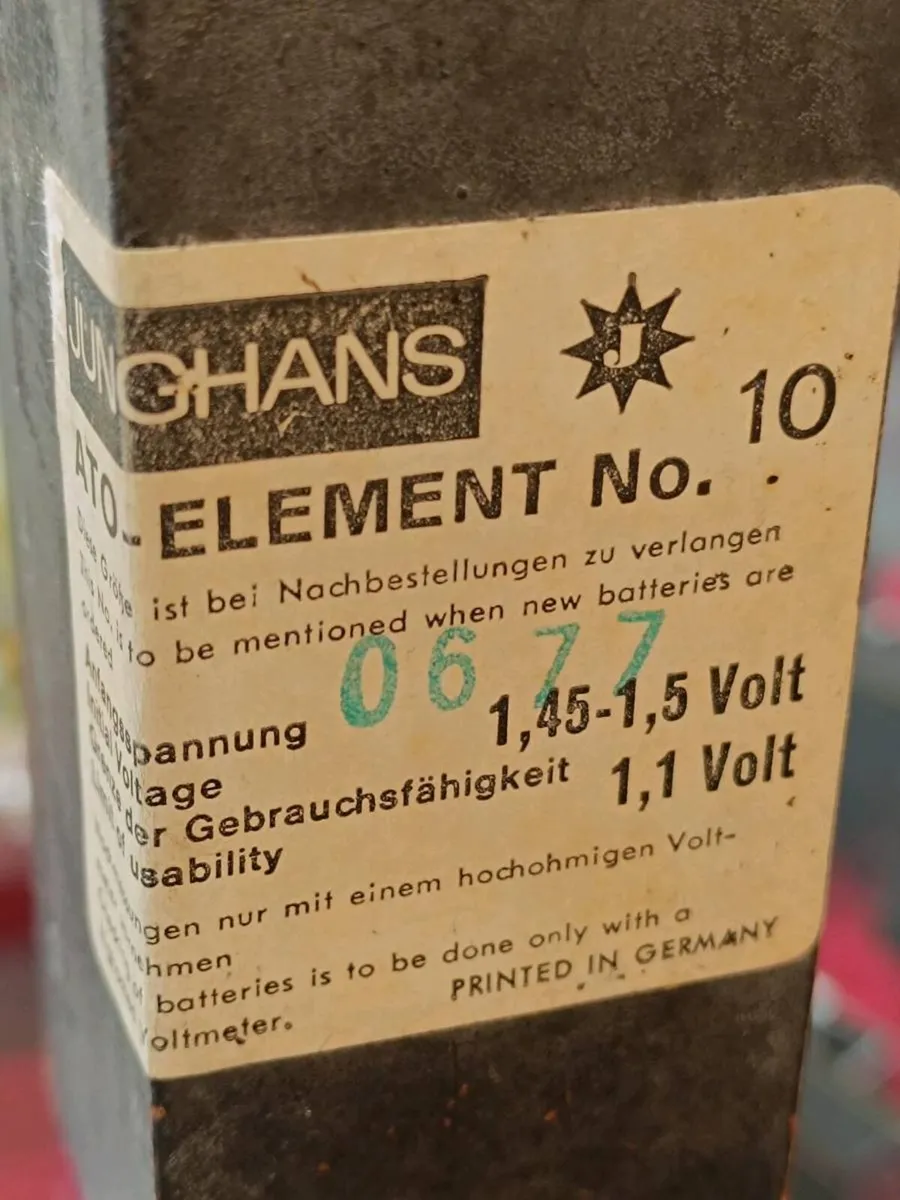 1970s Junghans Alto Element Battery - Image 1