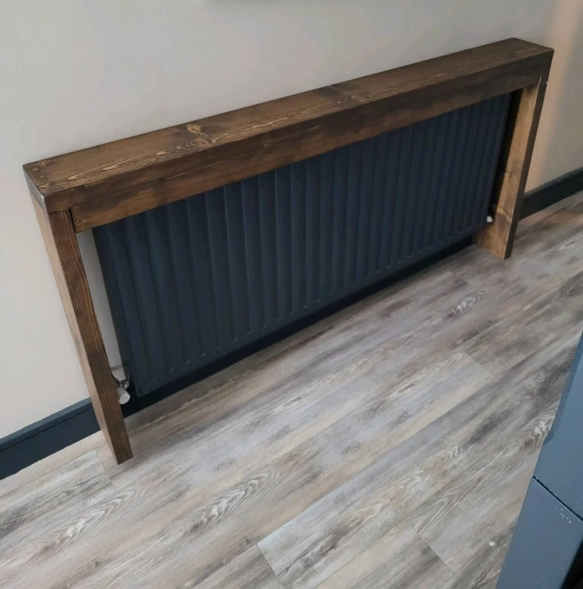 Custom Made Solid Wood Console Table - Image 2